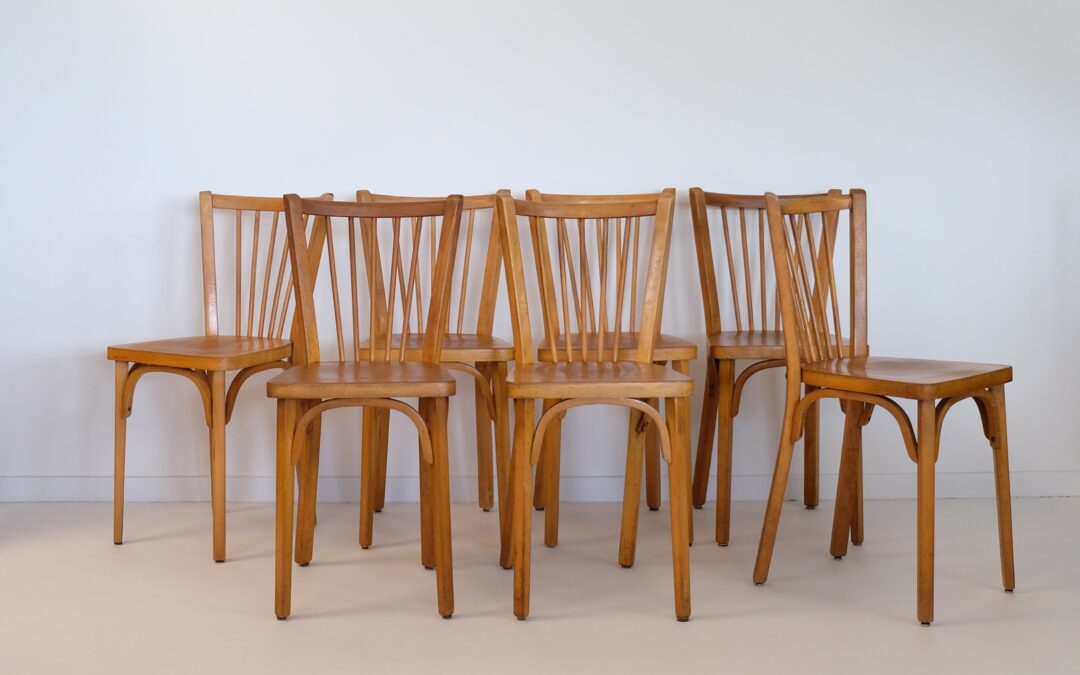 BAUMANN, 7 chaises VENDU